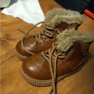 Fuzzy boots